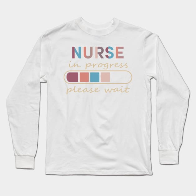 Nurse in progress Long Sleeve T-Shirt by RedValley